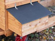 Lynford Poultry House optional external nestbox