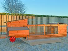 Hereford poultry house with integral run