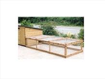 Freestanding run suitable for Westford poultry House
