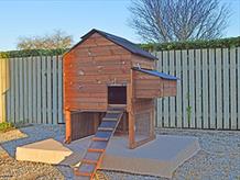 Windsor Junior raised poultry house